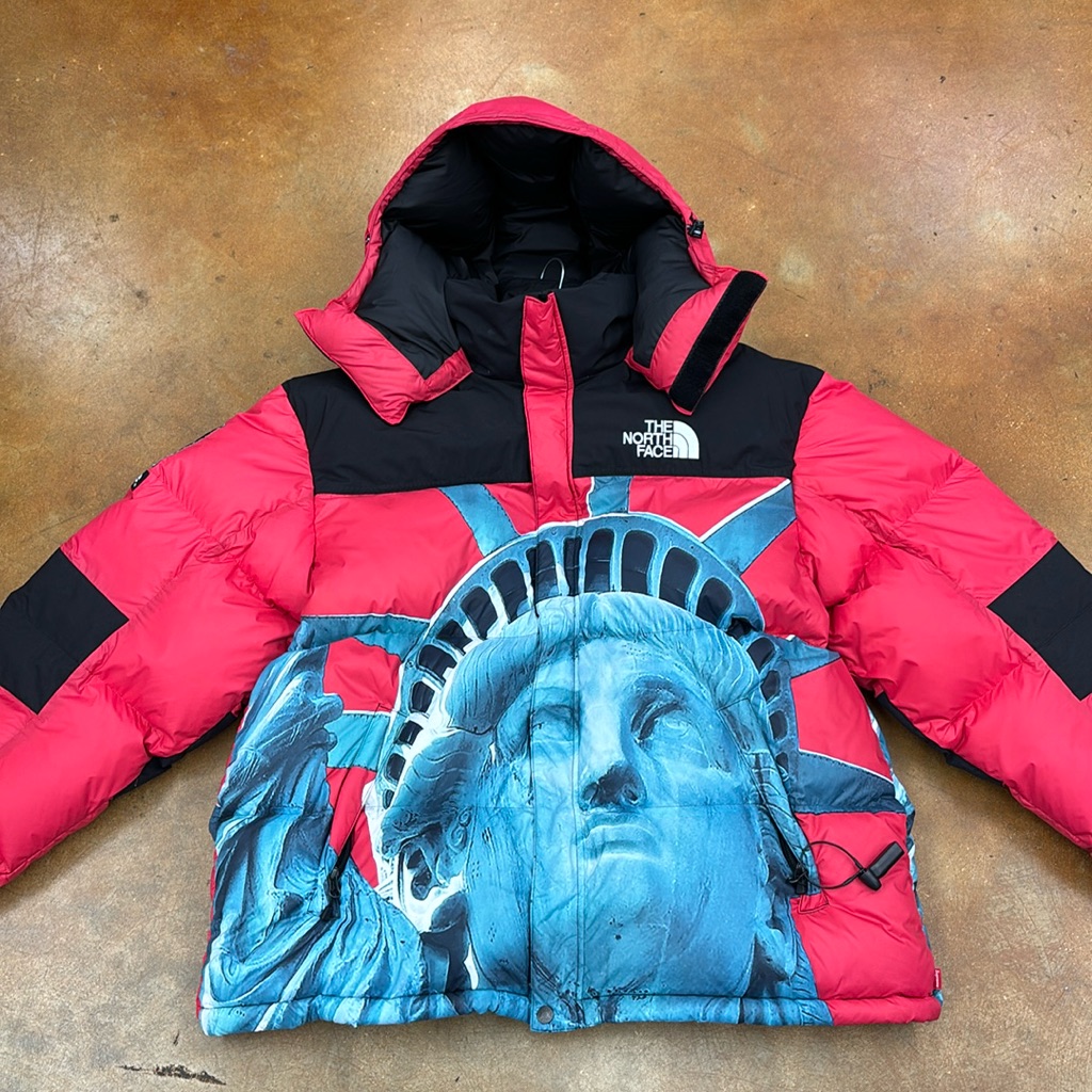 Th North Face X Supreme Puffer Coat